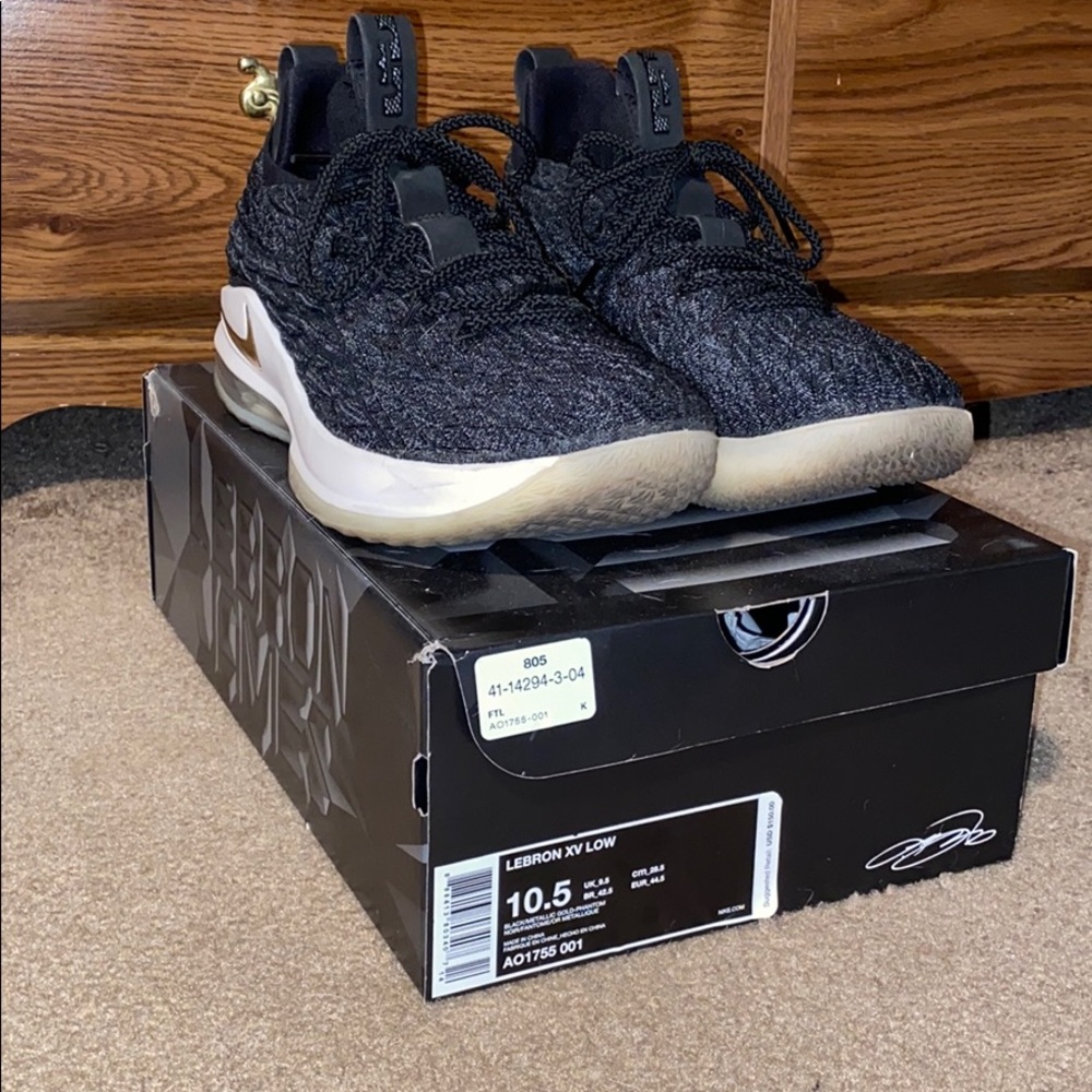 Lebron XV low size 10.5